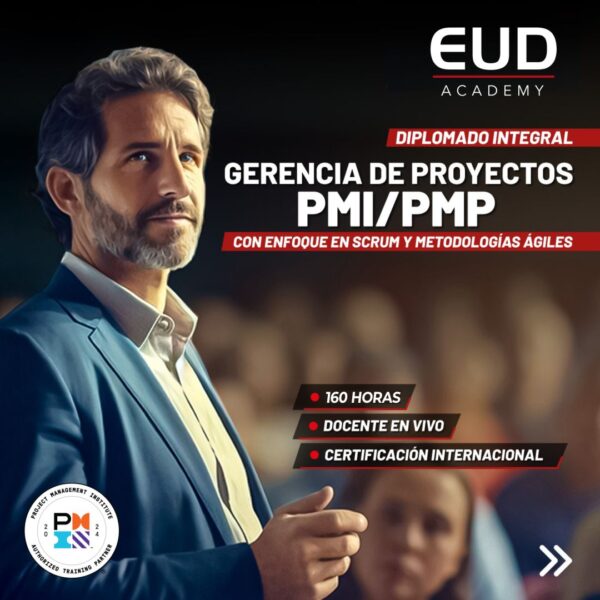PMI/PMP | Diplomado Integral en Gerencia de Proyectos con Enfoque en Scrum y Metodologías Ágiles